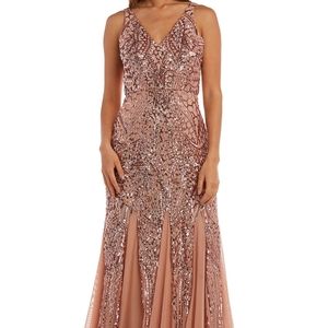 New  Rose Gold Dress